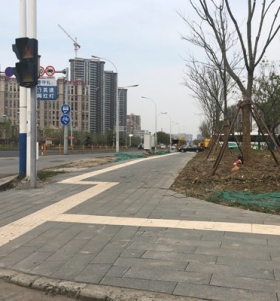 無錫市惠山大道改造-拐角